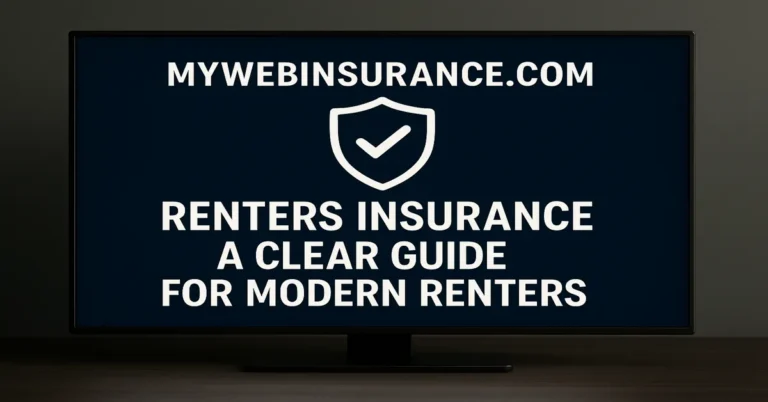 MyWebInsurance.com renters insurance