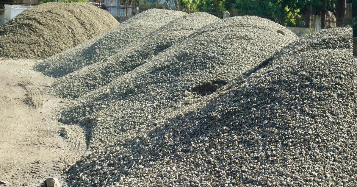 river sand mesh size